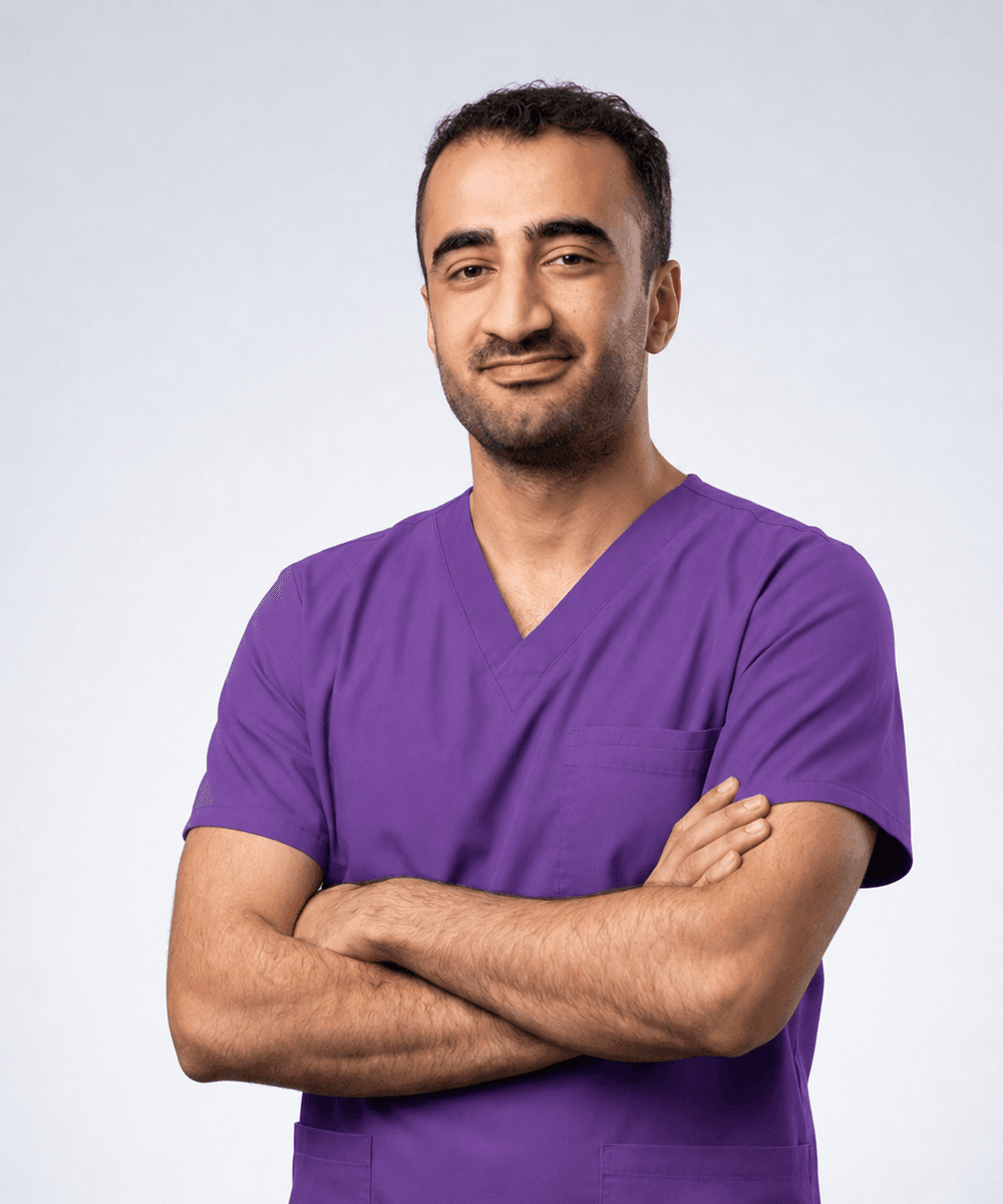 Portrait of Dr Khalil Niazi, dentist at Wisteria House